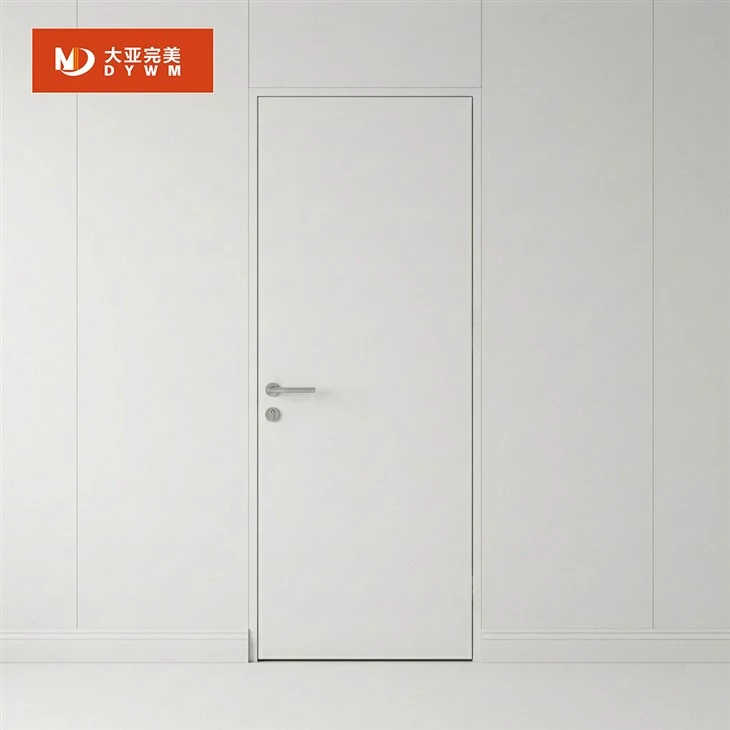 Door With Hidden Door Hinges