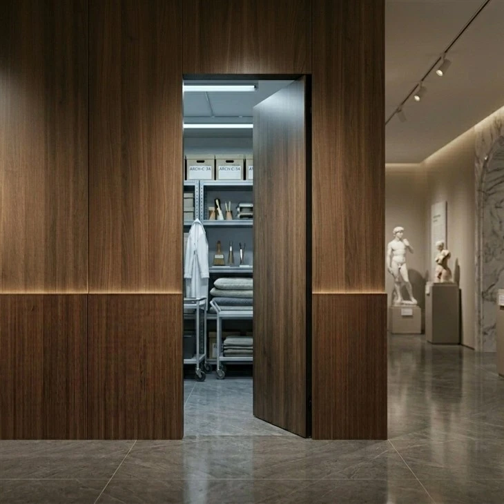 Hidden Frame Door