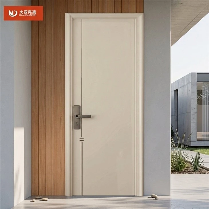 Modern Wooden Flat Door factory
