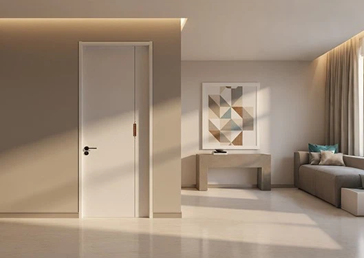 Modern custom wood door Modern custom wood door
