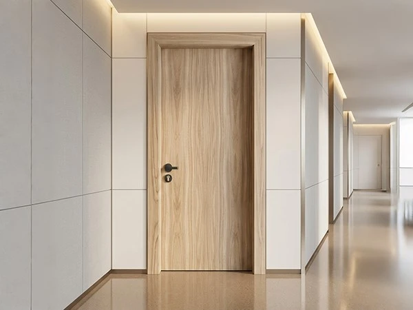 Melamine flat wood doors Melamine flat wood doors