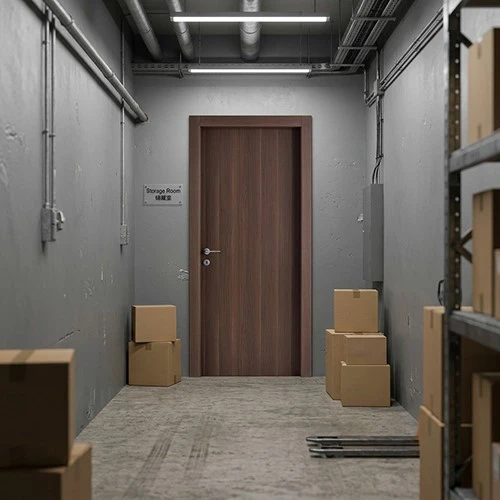 Melamine-faced wooden doors Melamine-faced wooden doors