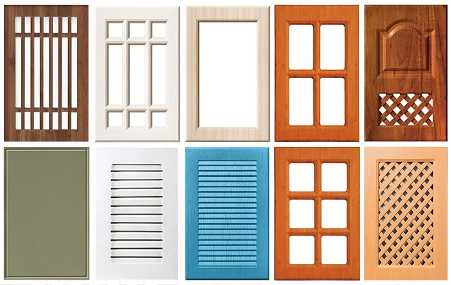 Modern wood cabinet door sample