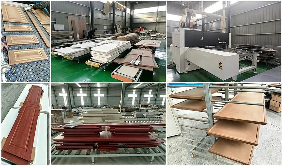 Modern wood cabinet door's factory